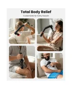 BOB AND BRAD L7 Ultra Massagepistole mit Wärmefunktion Rotlicht