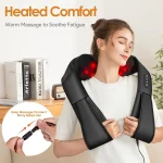 Brelley Massagegerät Nackenmassagegerät mit Wärme