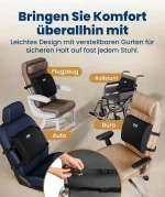 Everlasting Comfort Memory Foam Kissen ergonomisch Sitzkissen Rück