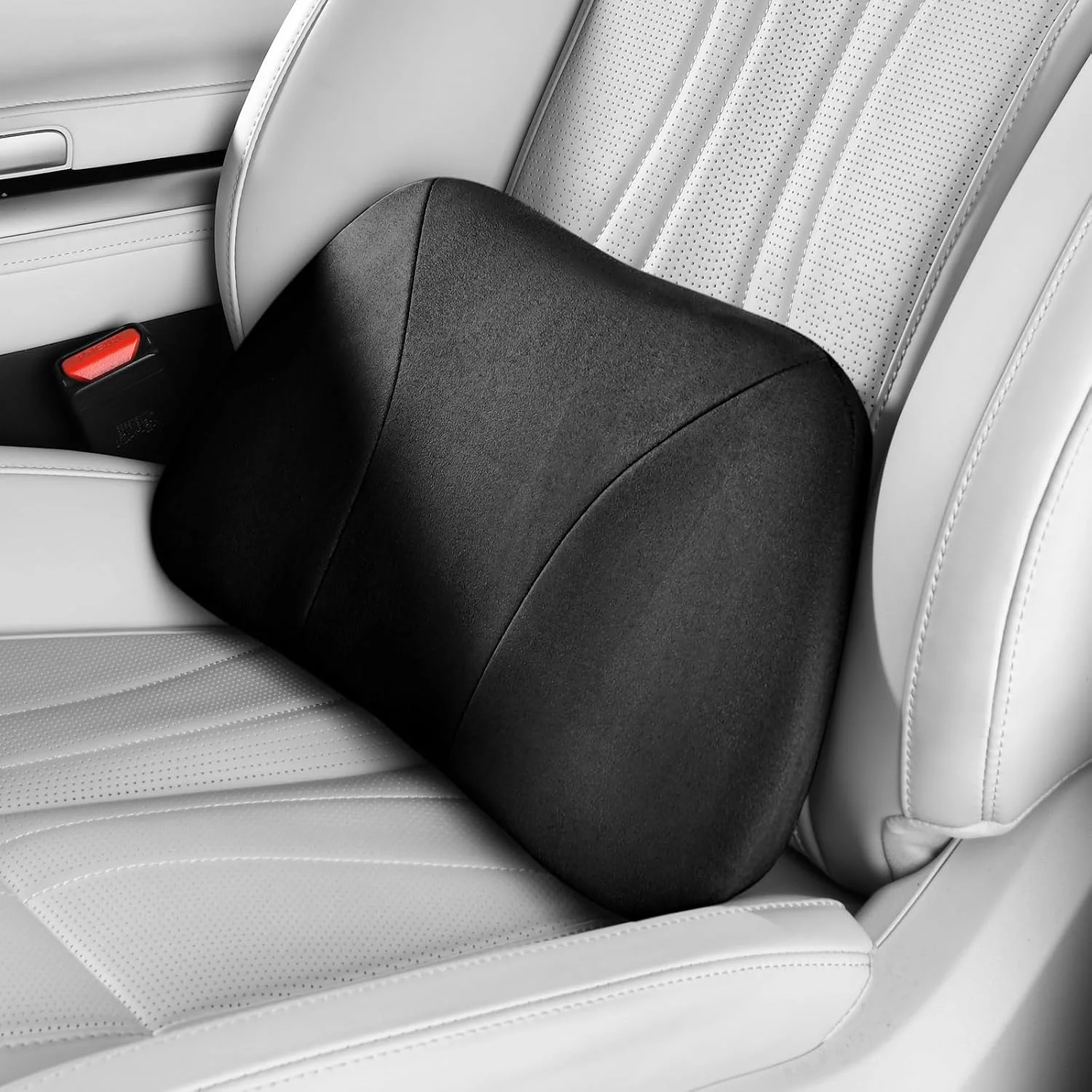 Lendenstützkissen Auto Memory Foam Füllung Hautfreundliches Samtled