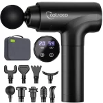 Massagepistole Muskel Percussion Massagegerät Massage Gun mit LED To