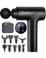 Massagepistole Muskel Percussion Massagegerät Massage Gun mit LED To