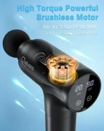Massagepistole Muskel Percussion Massagegerät Massage Gun mit LED To