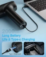 Massagepistole Muskel Percussion Massagegerät Massage Gun mit LED To