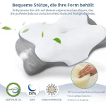 Memory Foam Schlafkissen mit ergonomischer Form