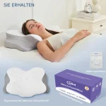Memory Foam Schlafkissen mit ergonomischer Form