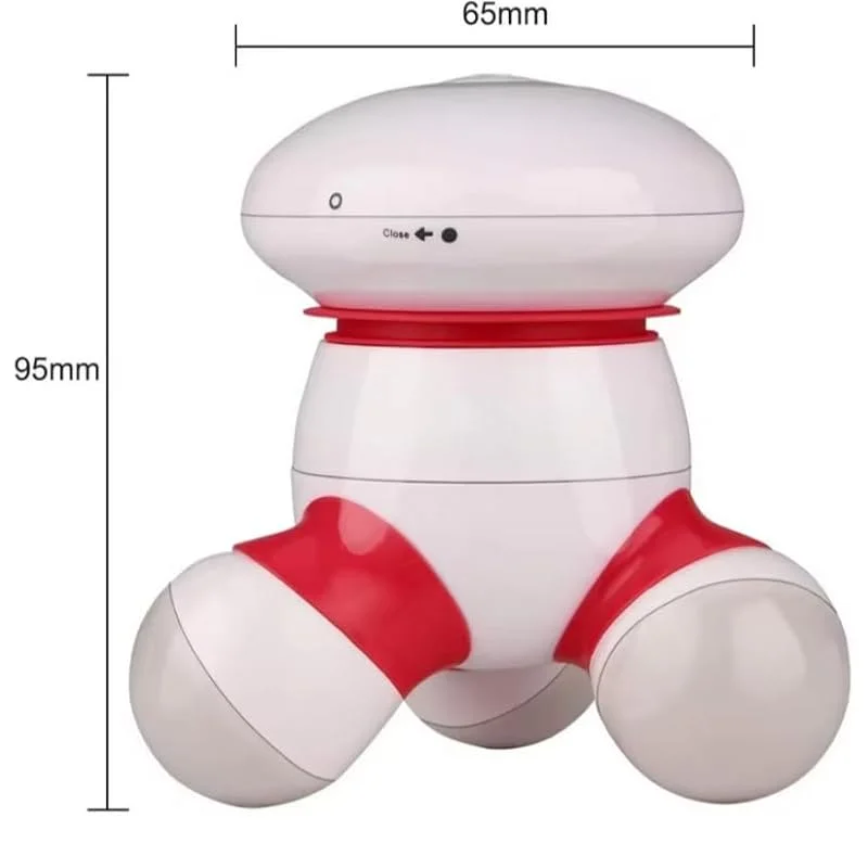 Mini Massager Handheld Vibration Körper Massager mit LED Licht für Kop