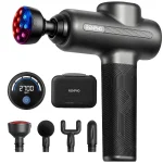 RENPHO Massagepistole mit Wärmefunktion 850nm Infrarot für Muskelmass