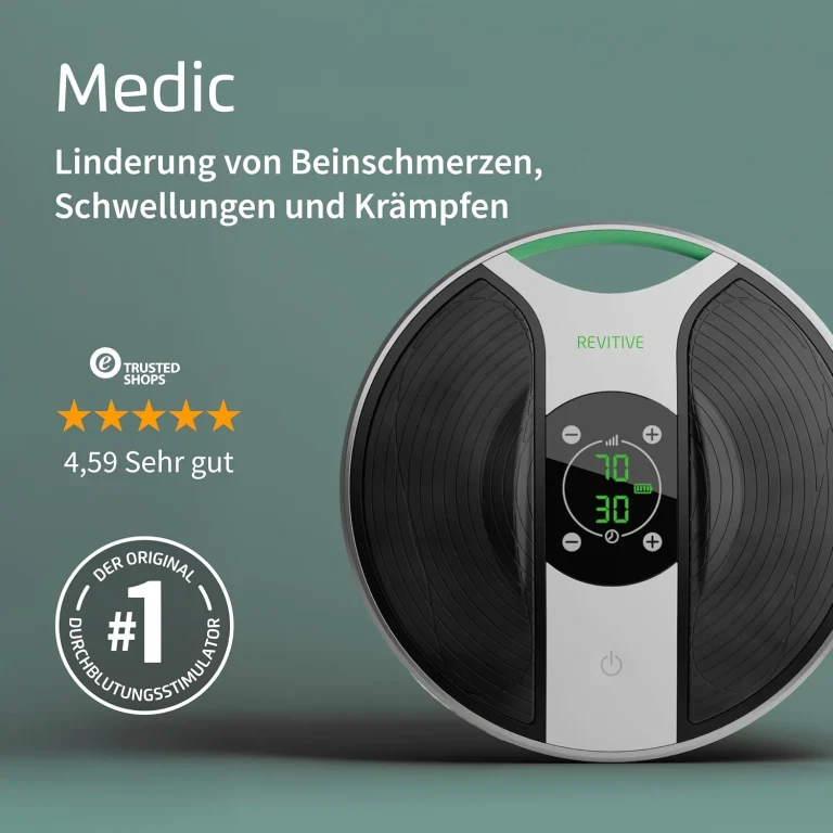 Revitive Medic Durchblutungs Stimulator Klinisch nachgewiesene med