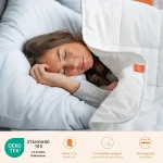 sleepling Kopfkissen 40x80 cm Allergiker Kissen Komfort 100