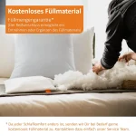 sleepling Kopfkissen 40x80 cm Allergiker Kissen Komfort 100