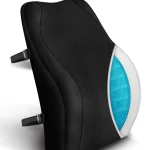Travel Ease Ergonomisches RückenKissen aus Gel Memory Foam Lendenkiss