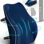 Travel Ease Ergonomisches RückenKissen aus Memory Foam Lendenkissen f