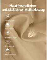 Travel Ease Ergonomisches RückenKissen aus Memory Foam Lendenkissen f