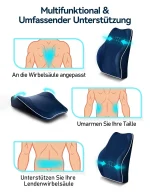 Travel Ease Ergonomisches RückenKissen aus Memory Foam Lendenkissen f