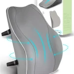 Travel Ease Ergonomisches RückenKissen aus Memory Foam Lendenkissen f