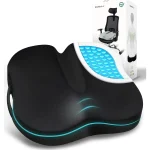 Travel Ease Ergonomisches Sitzkissen Premium Gel Memory Schaum Sitzpo