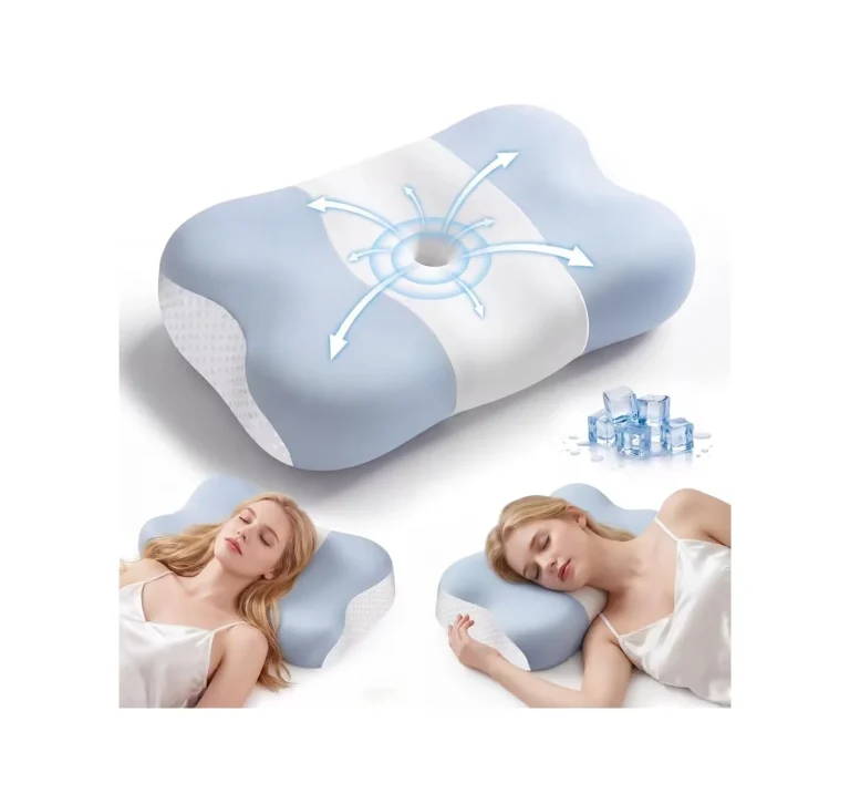 VYLEE Memory Foam Nackenkissen Schmetterlingskissen Ergonomisches Kis